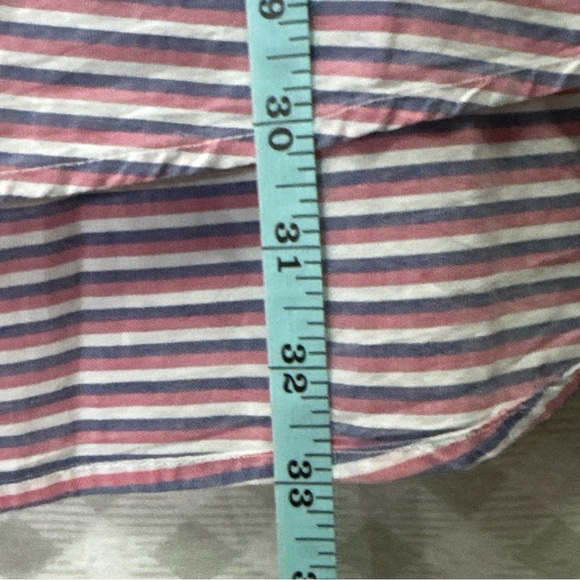 U.S. Polo Assn. #11694 NEW Men's Striped Short Sleeve Button Up Woven Shirt - Picture 9 of 9